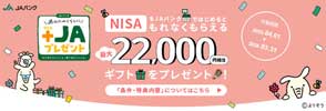 NISA　ギフトプレゼント