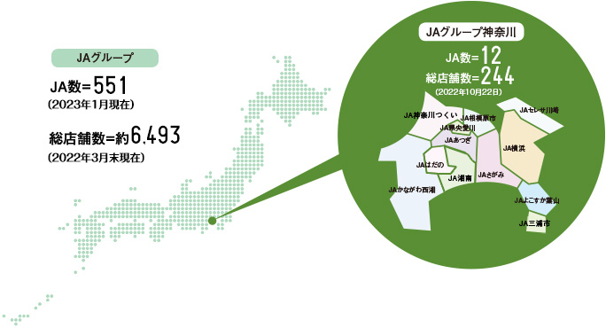 Jaバンクとは 新卒採用 神奈川県信用農業協同組合連合会 Jaグループ神奈川